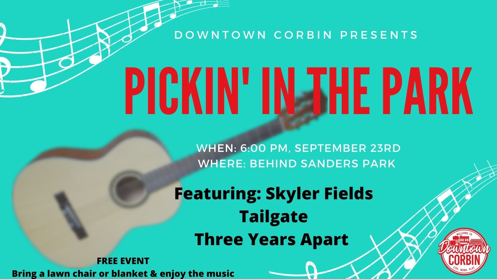 Pickin’ In The Park Corbin KY Tourism