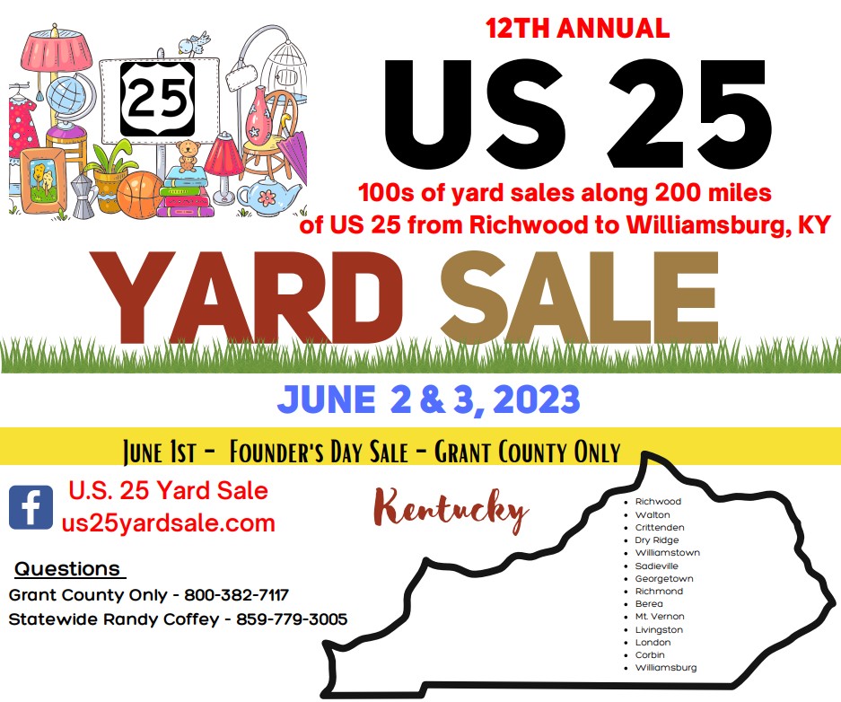 US 25 Yard Sale Corbin KY Tourism